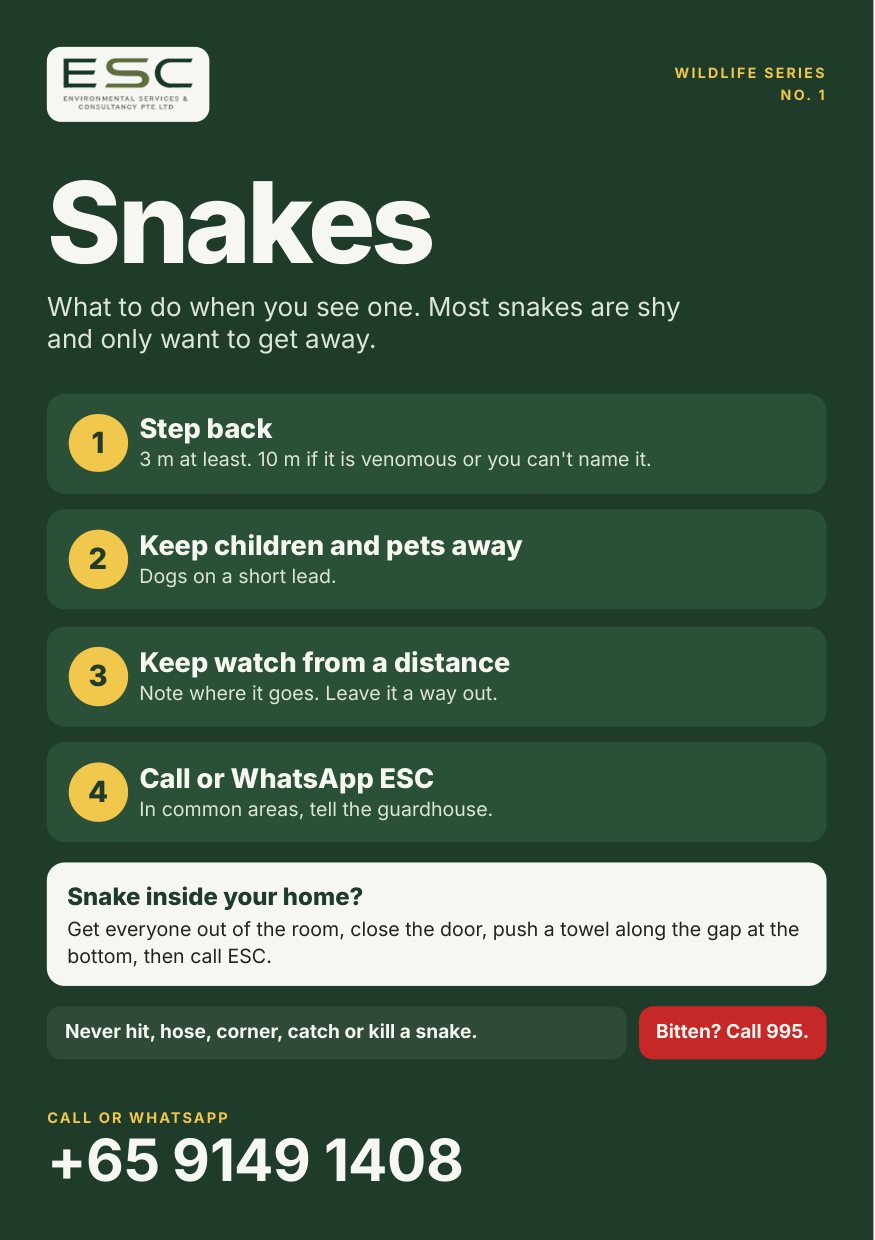 Cover of the ESC Snakes booklet